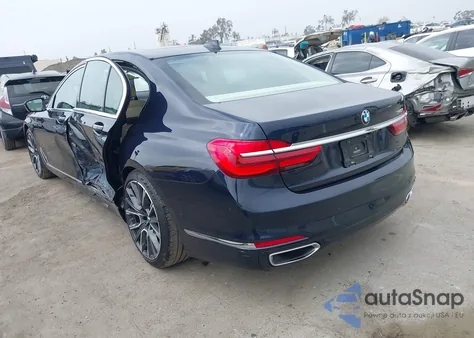 2019 BMW 740I из США, поврежденный, VIN WBA7E2C52KB454404